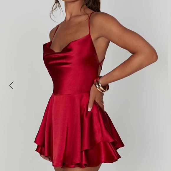 NWT Babyboo Florence play suit in red size XS - Picture 4 of 10